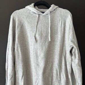 GAP CashSoft Hoodie – Light Grey Heather (M)